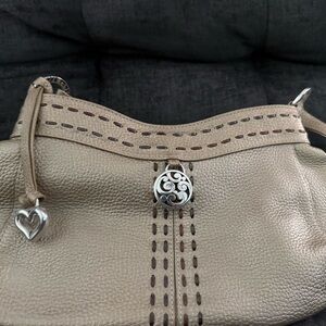 Elegant Tan Brighton Leather Handbag